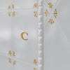 Alphabet C Delft Tile