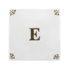 Alphabet E Delft Tile