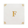 Alphabet F Delft Tile