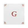 Alphabet G Delft Tile