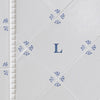 Alphabet L Delft Tile