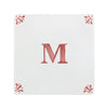 Alphabet M Delft Tile