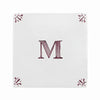 Alphabet M Delft Tile