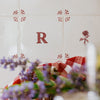 Alphabet R Delft Tile