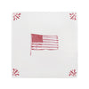American Flag Delft Tile