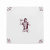 American Football Player Delft Tile