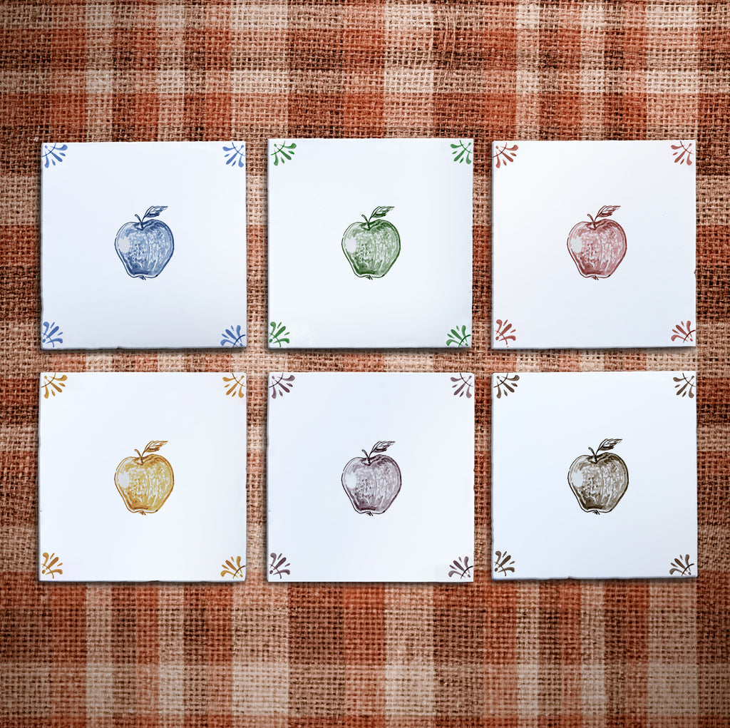 Apple Delft Tile