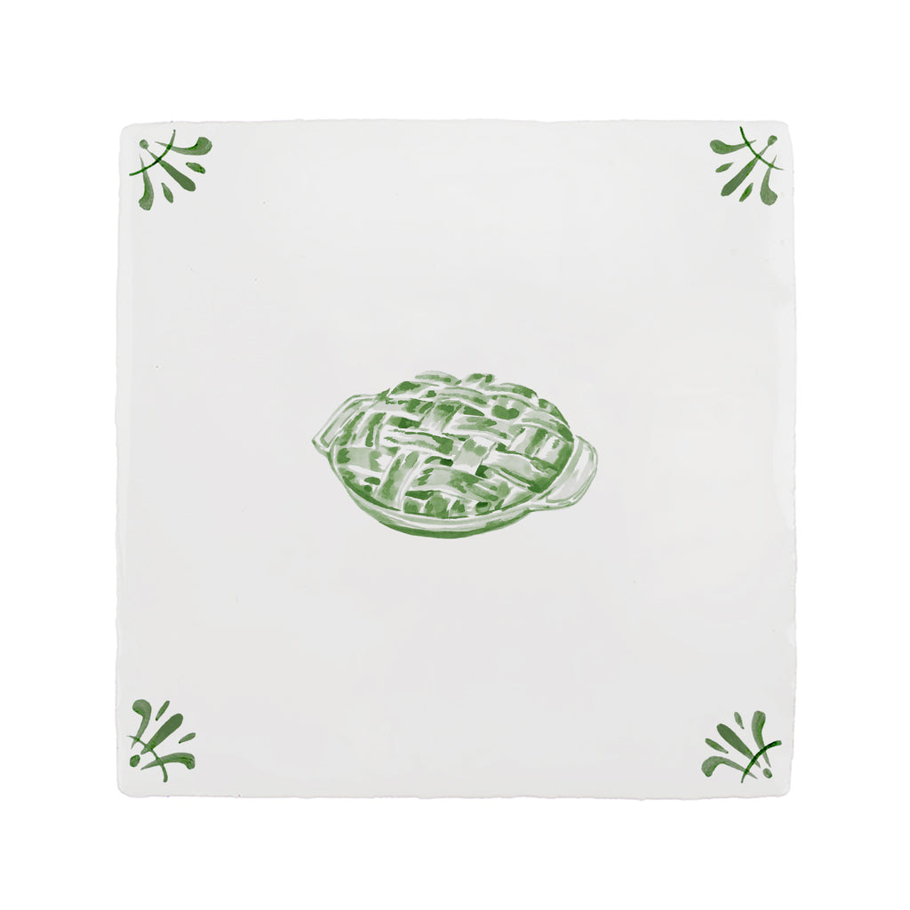 Apple Pie Delft Tile