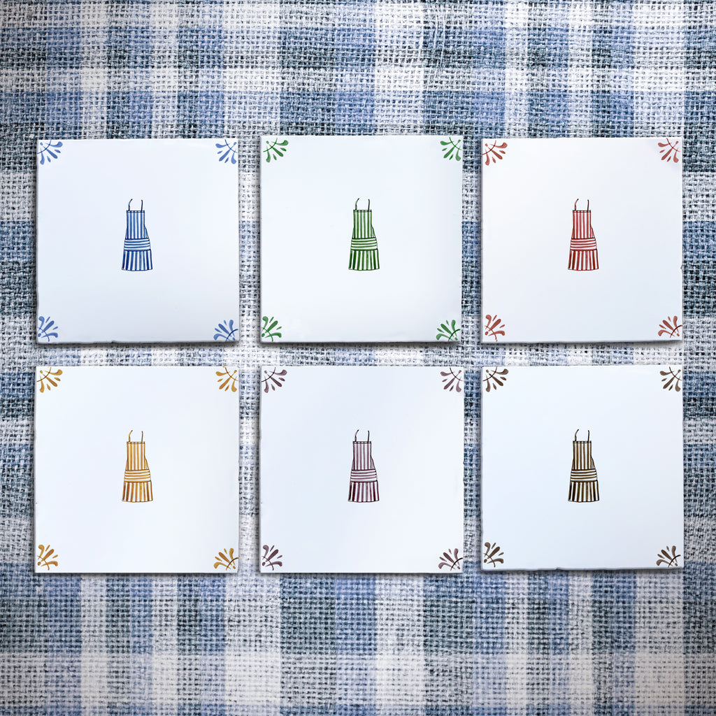 Apron Delft Tile