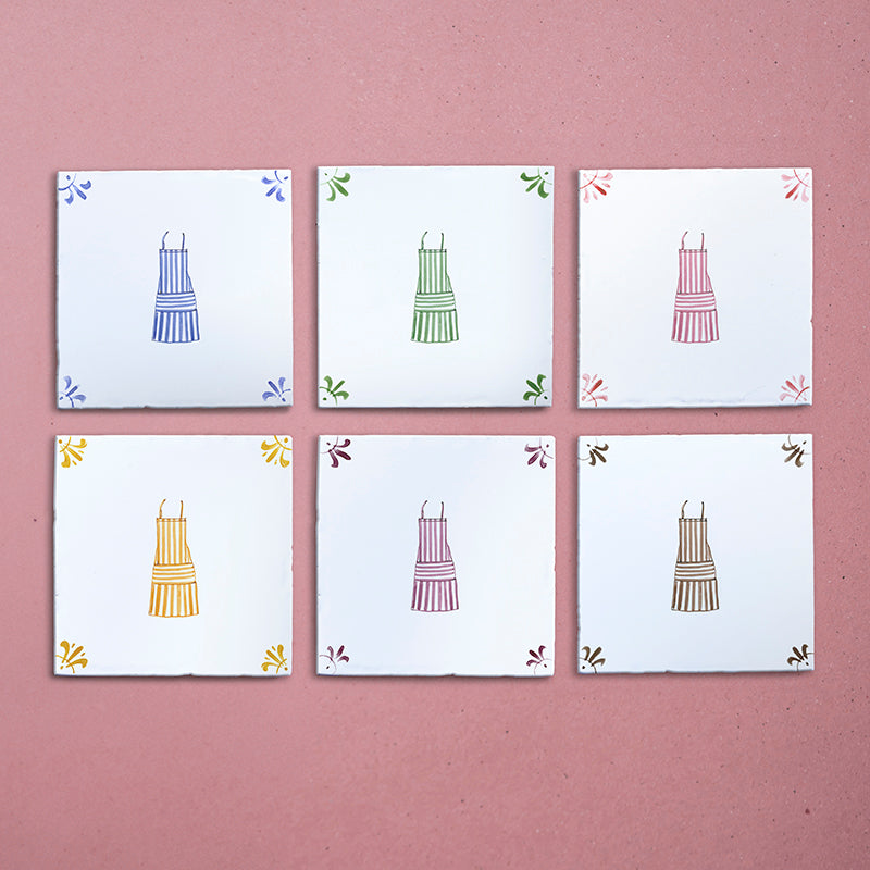 Apron Delft Tile