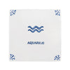 Aquarius Delft Tile