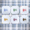 Hitch Hikers Delft Tile