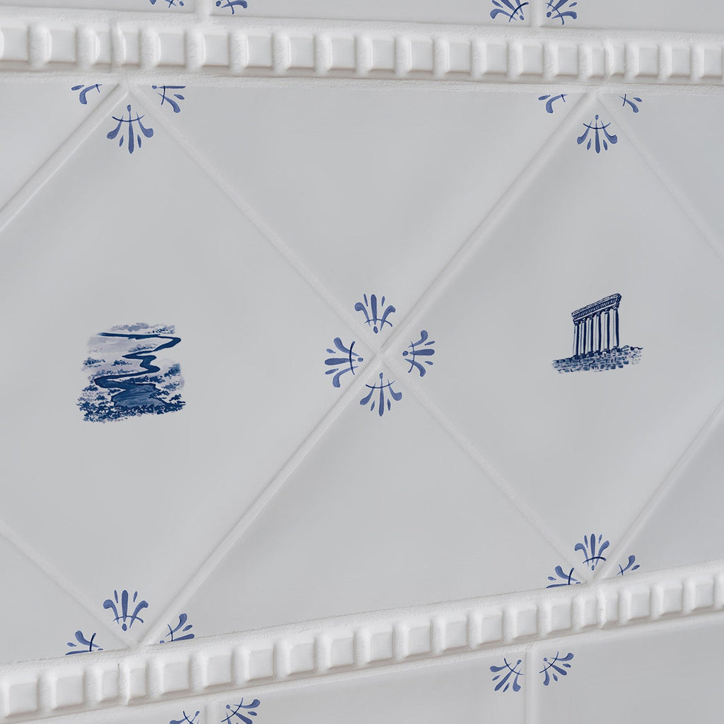 Litani River Delft Tile