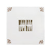 Backgammon Delft Tile