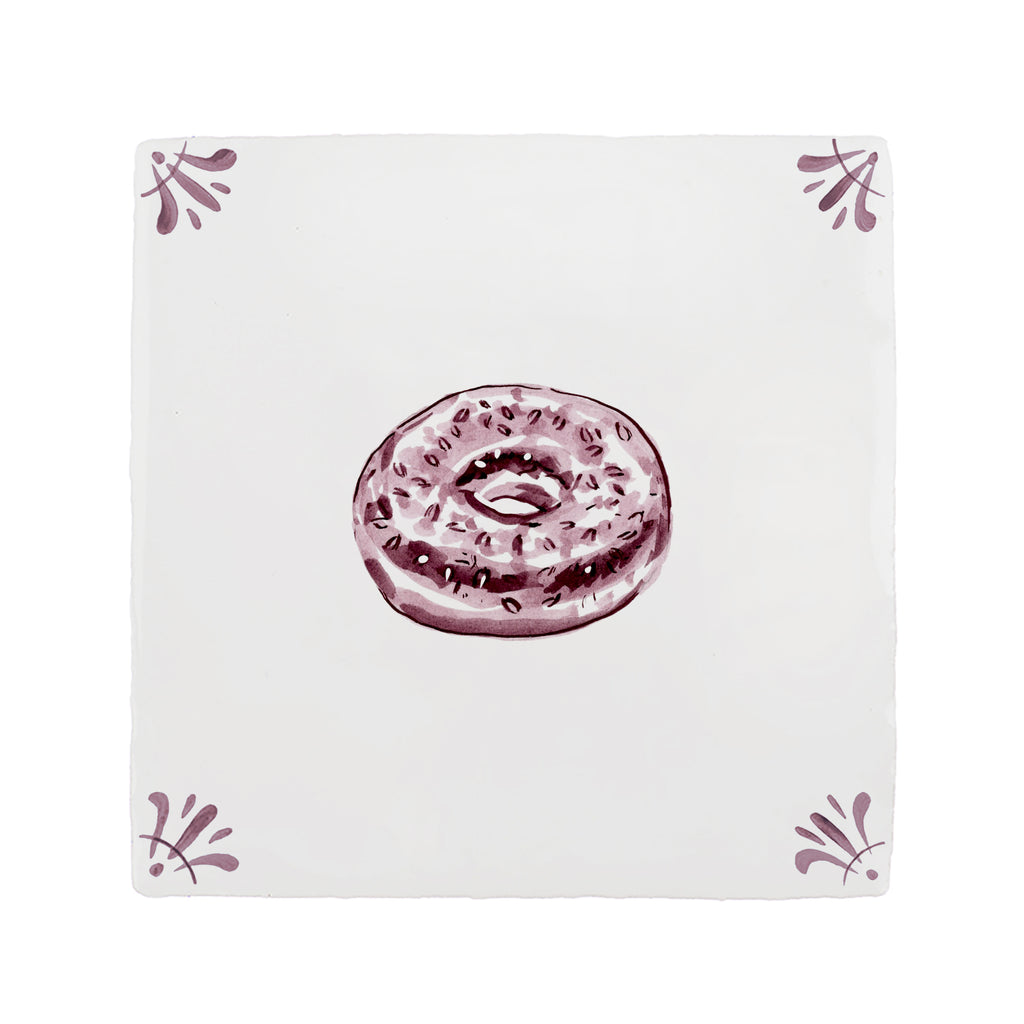 Bagel Delft Tile