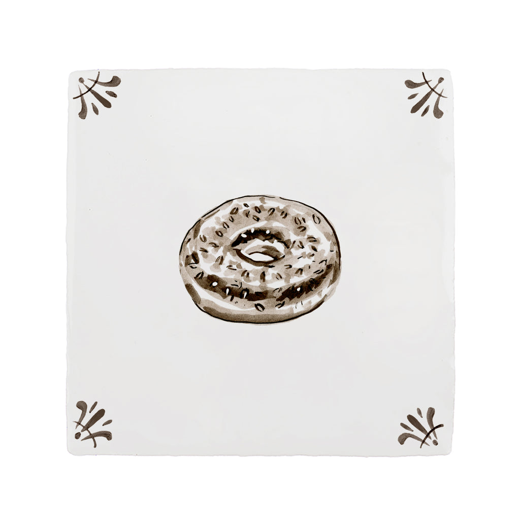 Bagel Delft Tile