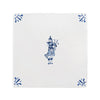 Bagpiper Delft Tile