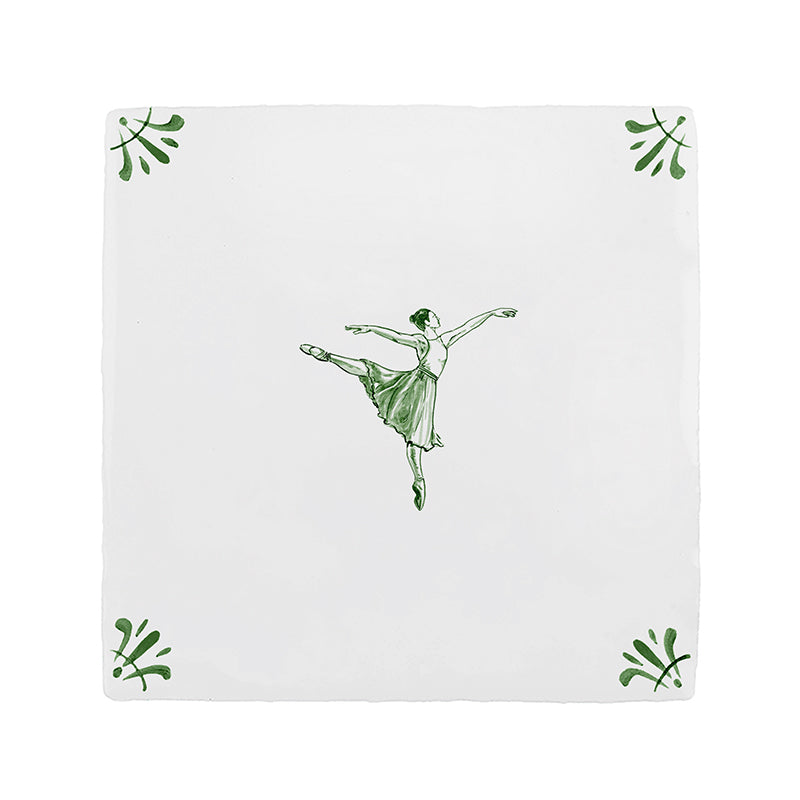 Ballerina Delft Tile