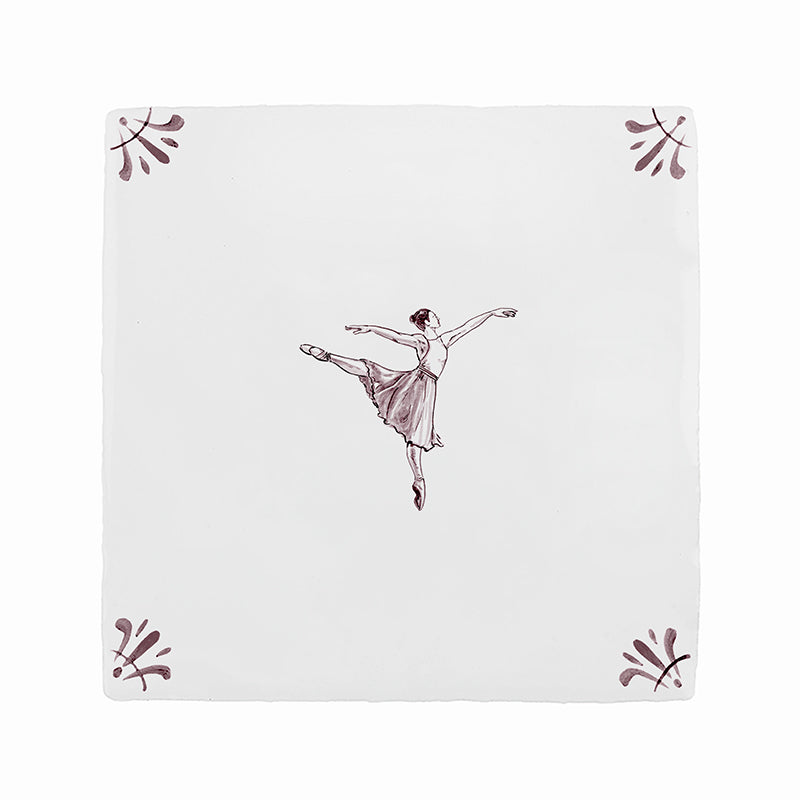 Ballerina Delft Tile