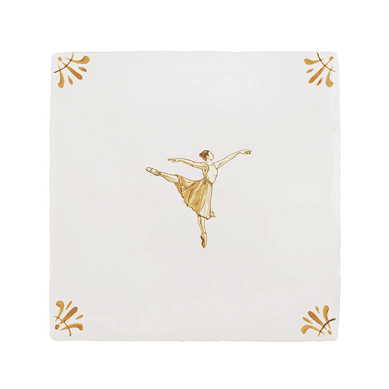 Ballerina Delft Tile