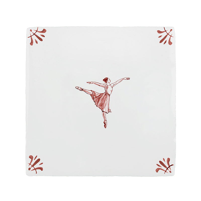 Ballerina Delft Tile