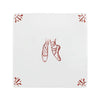 Ballet Pointe Shoes Delft Tile