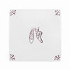 Ballet Pointe Shoes Delft Tile
