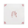 Ballet Pointe Shoes Delft Tile