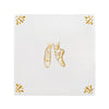 Ballet Pointe Shoes Delft Tile