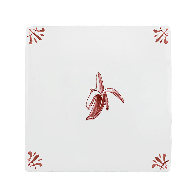 Banana Delft Tile