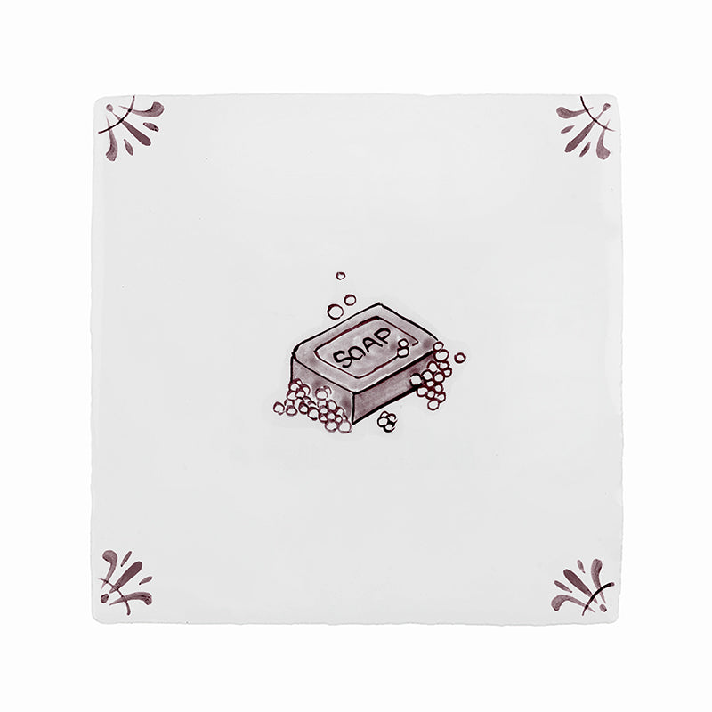 Bar of Soap Delft Tile