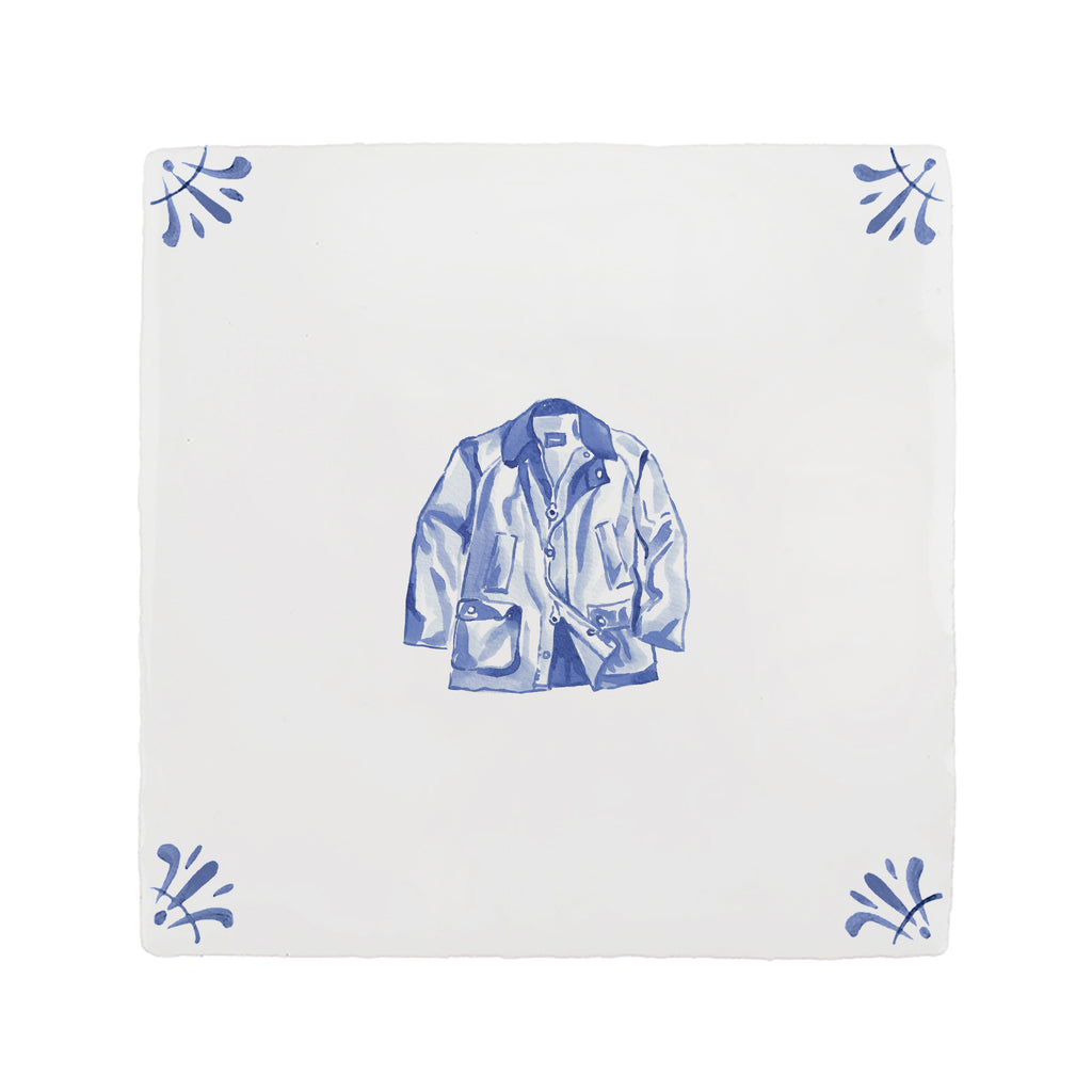 Barbour Jacket Delft Tile