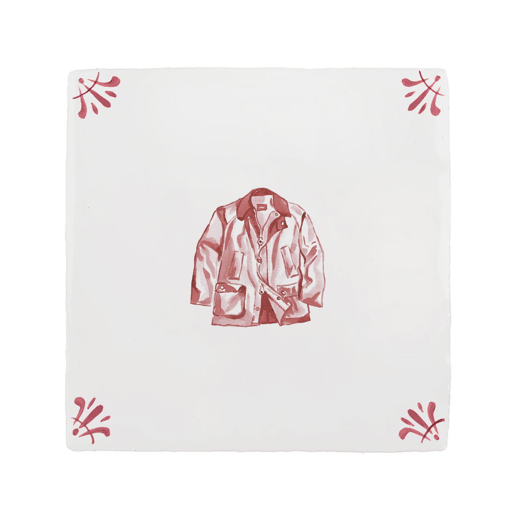 Barbour Jacket Delft Tile