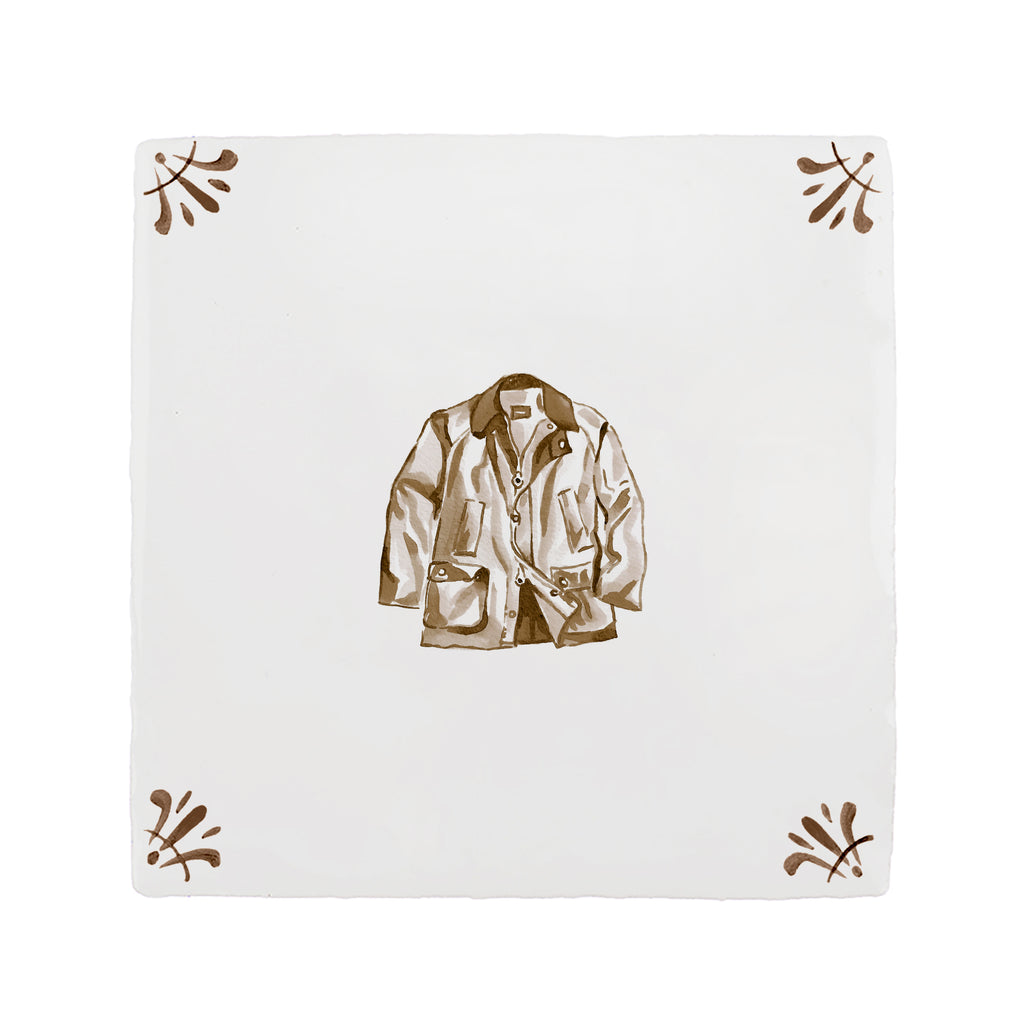 Barbour Jacket Delft Tile