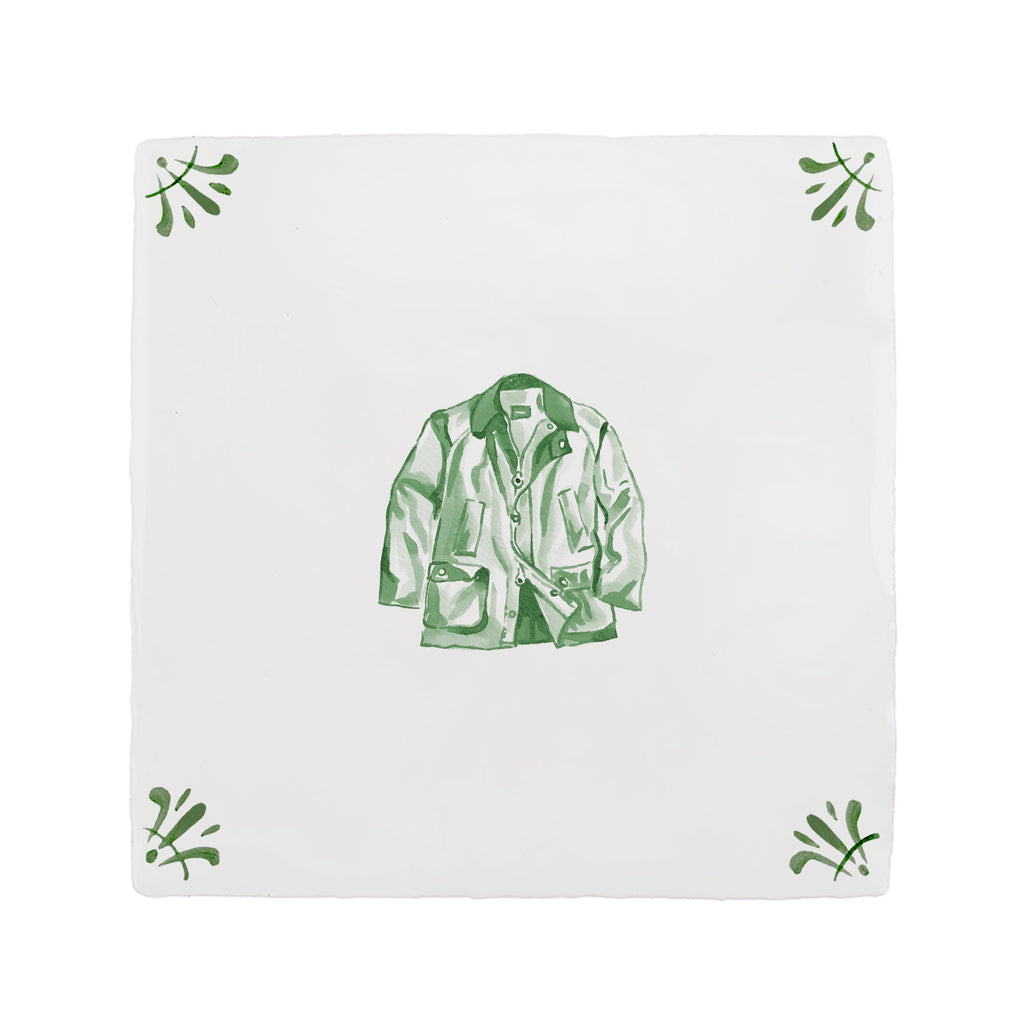 Barbour Jacket Delft Tile