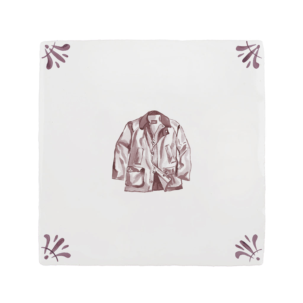 Barbour Jacket Delft Tile
