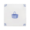 Wicker Basket Delft Tile