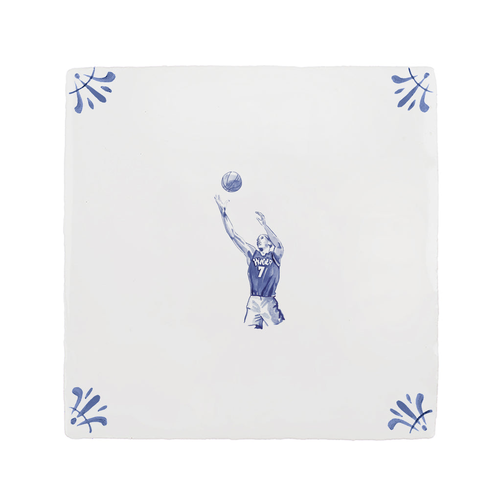 Basketball Delft Tile