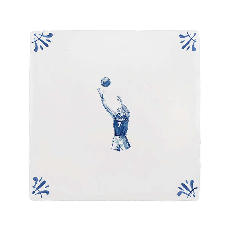 Basketball Delft Tile