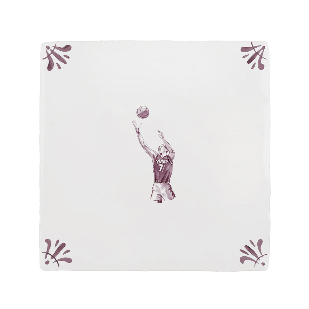 Basketball Delft Tile