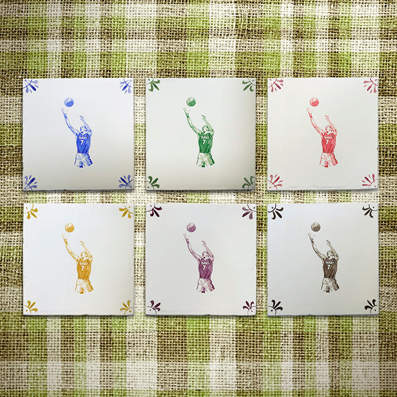 Basketball Delft Tile