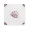 Beanie Hat Delft Tile