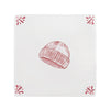 Beanie Hat Delft Tile