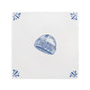 Beanie Hat Delft Tile