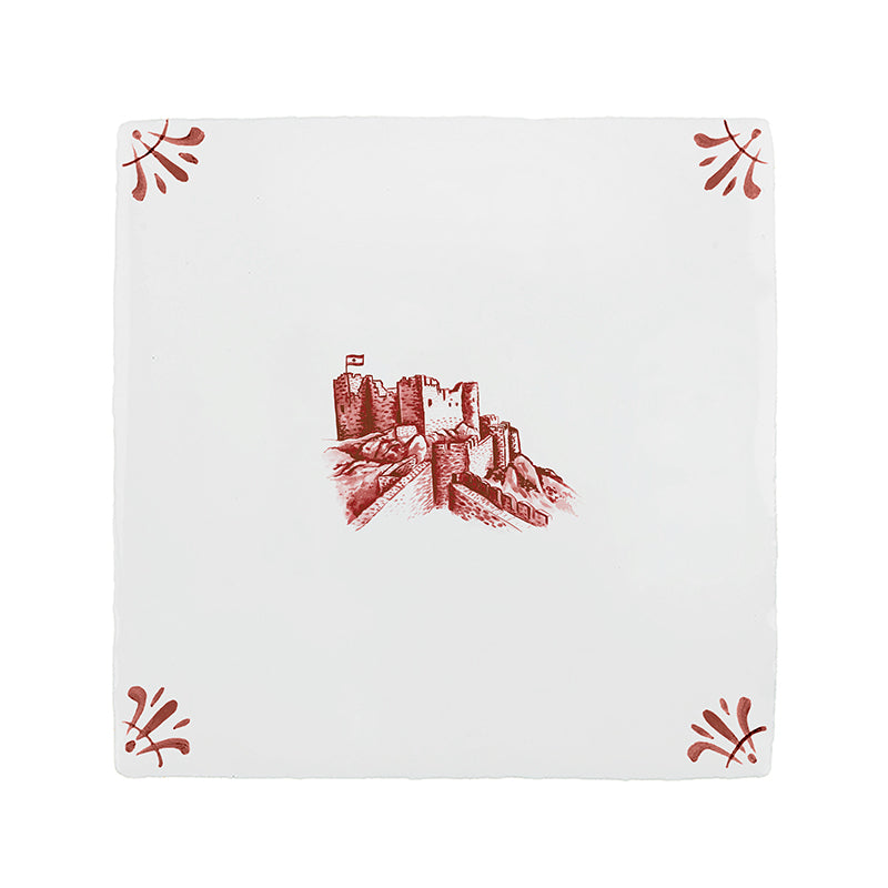 Beaufort Castle, Lebanon Delft Tile