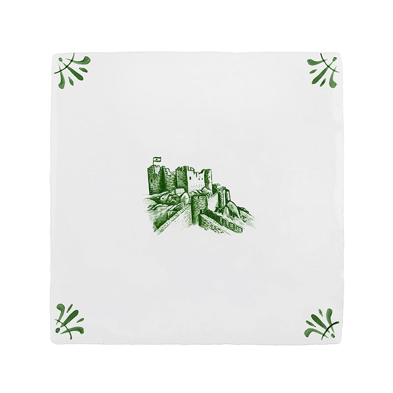 Beaufort Castle, Lebanon Delft Tile