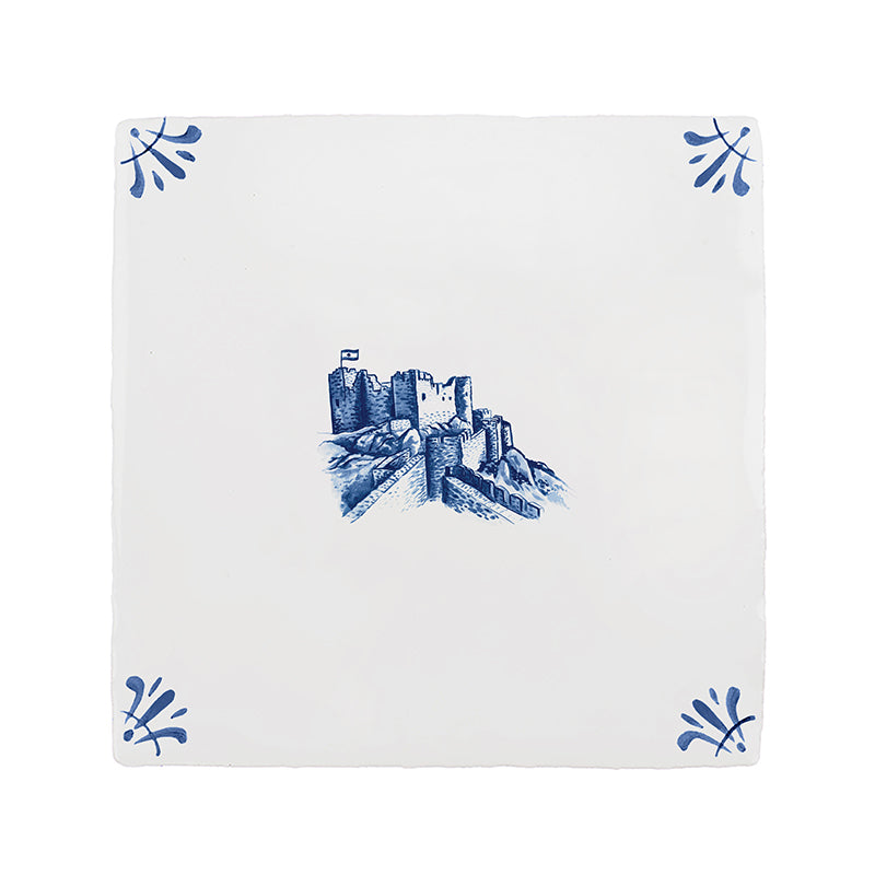 Beaufort Castle, Lebanon Delft Tile