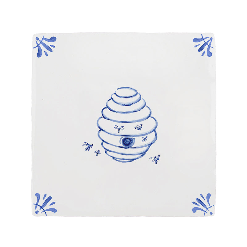 Beehive Delft Tile