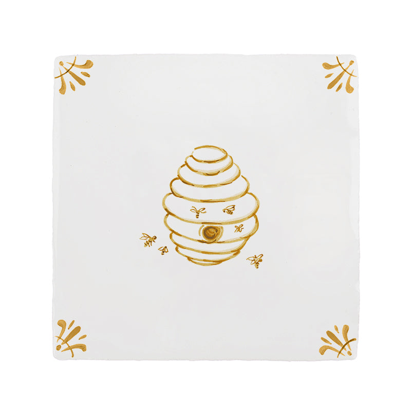 Beehive Delft Tile