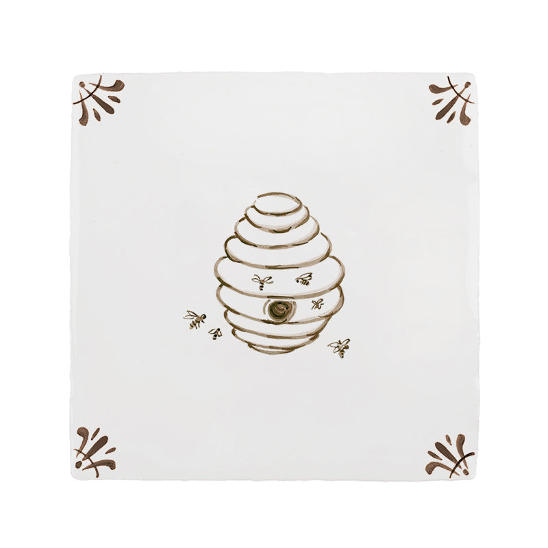 Beehive Delft Tile